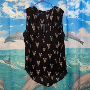 Torrid pug sleeveless shirt